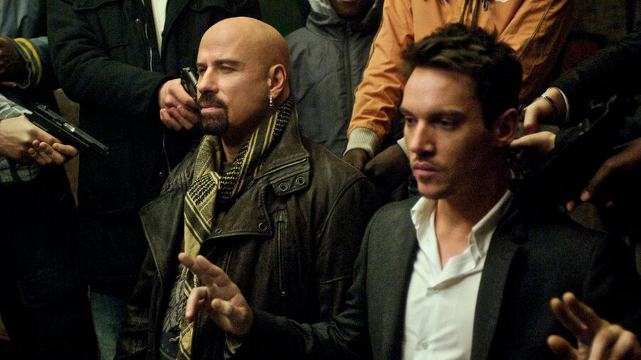 John Travolta en Jonathan Rhys Meyers in From Paris with Love