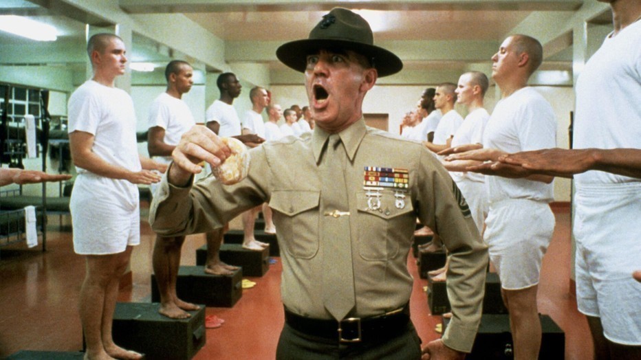 R. Lee Ermey in Full Metal Jacket