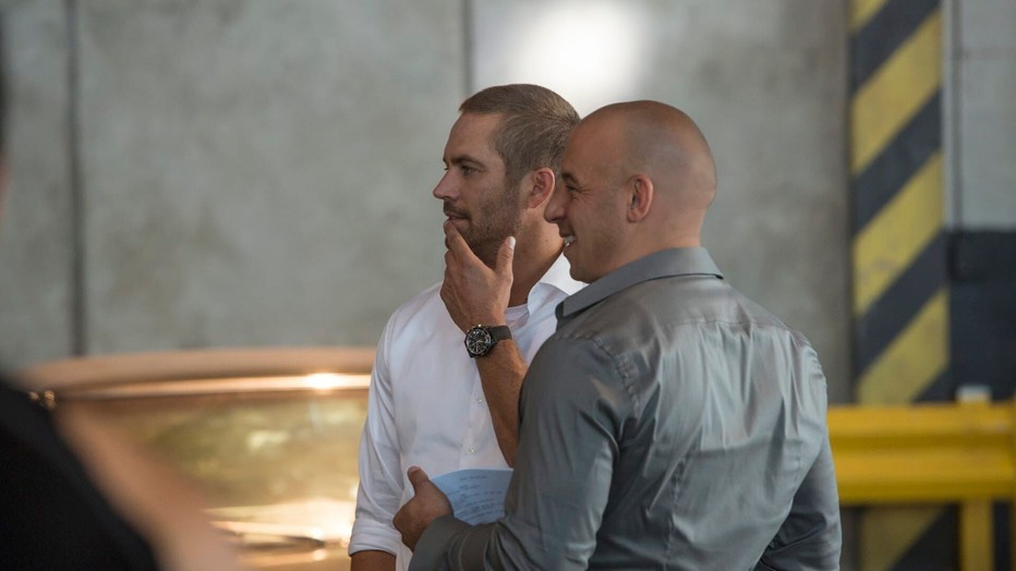 Vin Diesel en Paul Walker in Furious 7