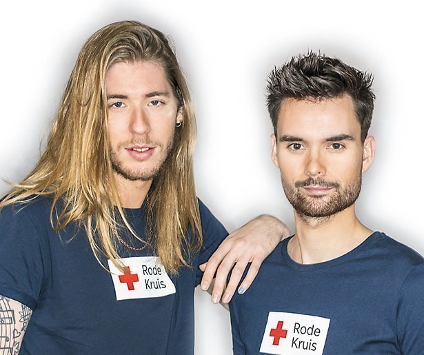 Start van Serious Request 2016: Frank en Domien zijn er klaar voor