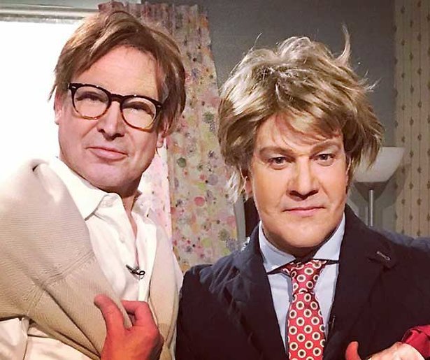 Frank en Rogier in De TV Kantine