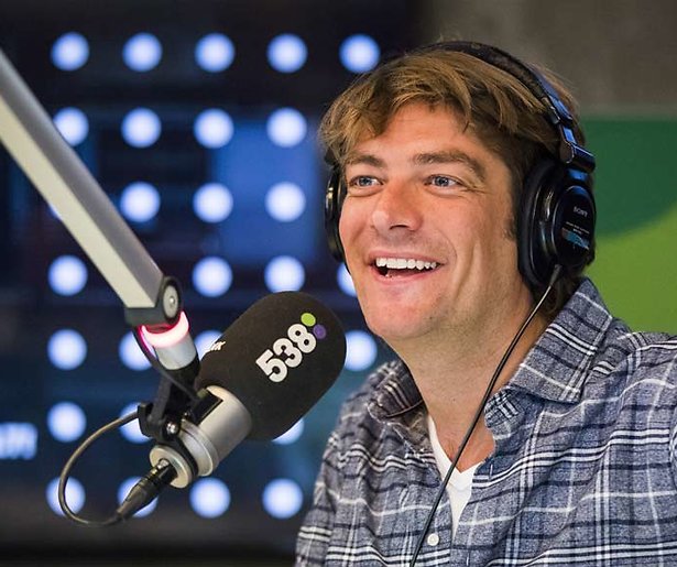 Frank Dane voor de eerste keer vader