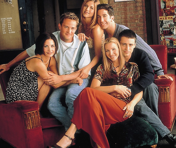 Friends-bank uit Central Perk in Amsterdam