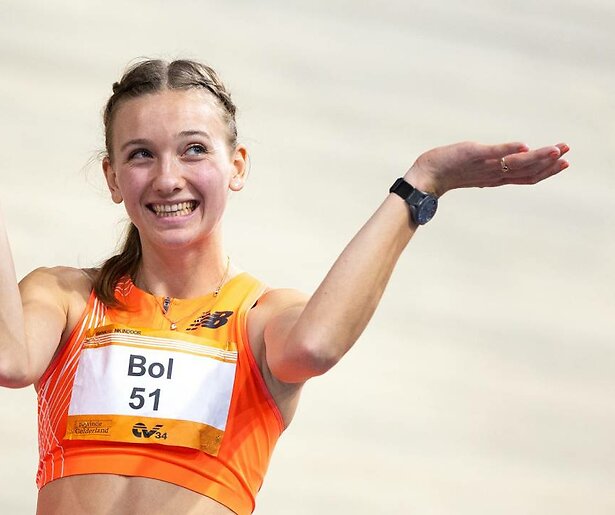 Femke Bol is de grote favoriet dit weekend tijdens het WK atletiek indoor