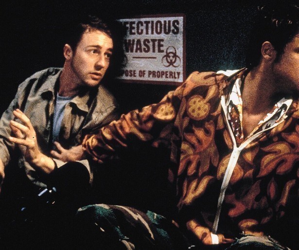 Brad Pitt vecht met blote vuisten in thriller Fight Club op Veronica