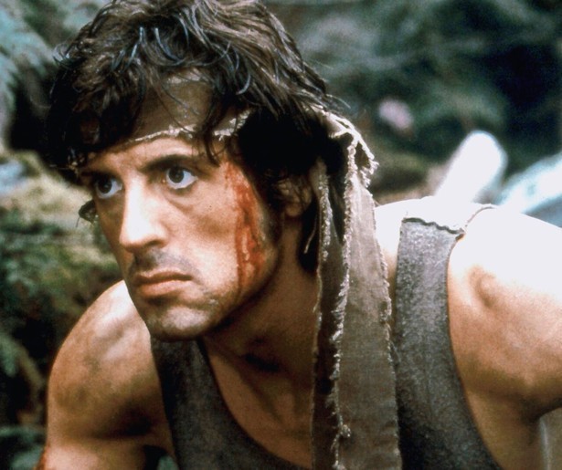 Sylvester Stallone laat zich in First Blood niet zomaar uit het veld slaan