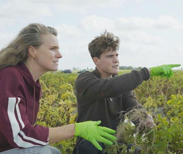 Petra Grijzen spreekt wetenschappers over gewassen in Focus