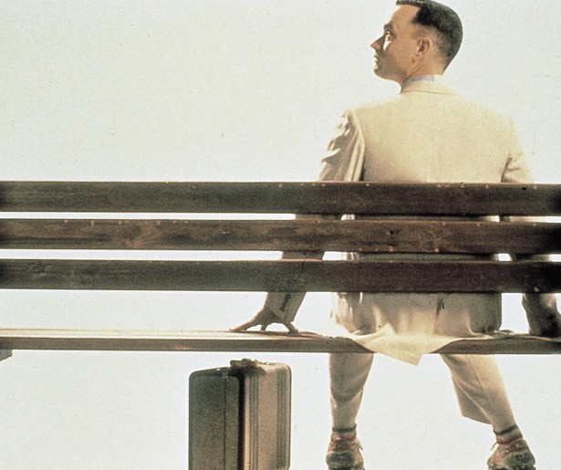 Tom Hanks als de briljante Forrest Gump