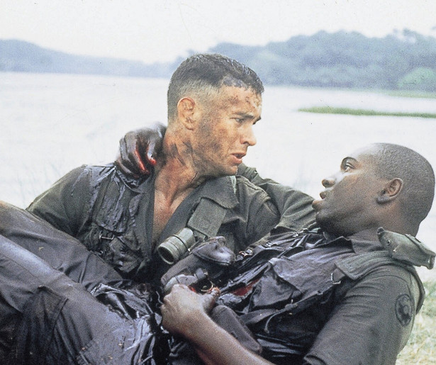 Tom Hanks ziet het leven als een doos bonbons in Forrest Gump