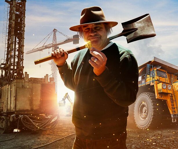 Frank Lammers gaat op avontuur in de Australische outback in Frank Gaat Voor Goud 