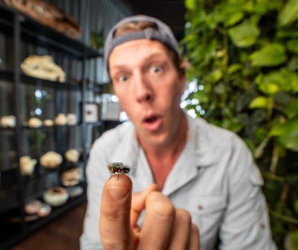 Freek Vonk maakt tv-special van Freeks Wilde Wereld over zijn larven