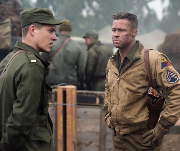 Brad Pitt heeft een tank in oorlogsfilm Fury