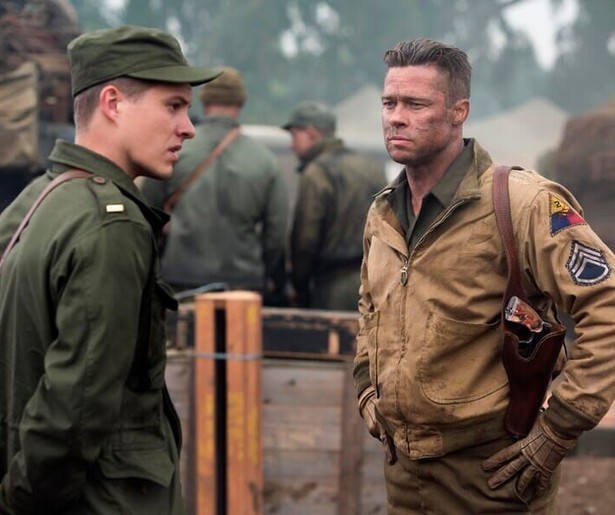 Brad Pitt staat een levensgevaarlijke missie te wachten in Fury