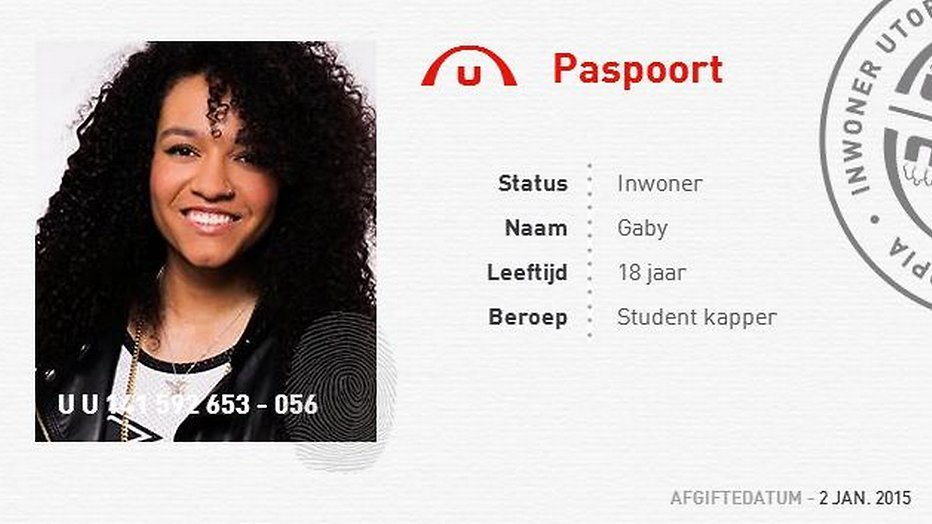 Gaby (18) nieuwste inwoner Utopia Gaby (18) nieuwste inwoner Utopia
