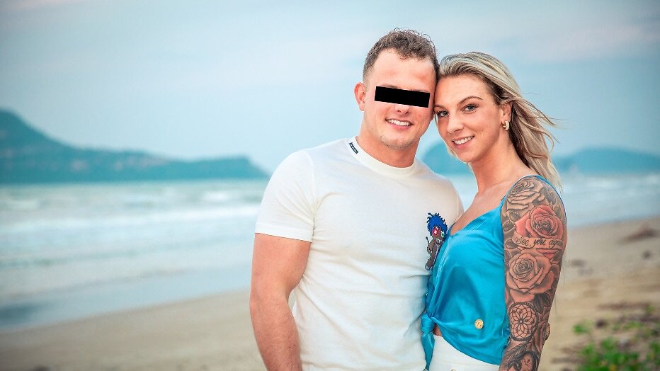 Gianni en zijn vriendin op Temptation Island Gianni en zijn vriendin op Temptation Island