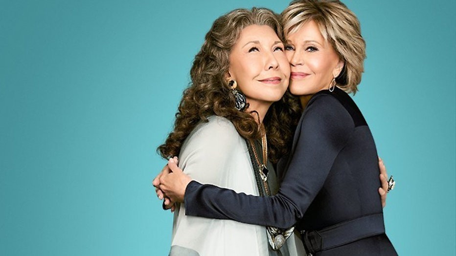 Jane Fonda en Lily Tomlin