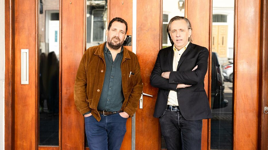 Gijs Groenteman en Marcel van Roosmalen Gijs Groenteman en Marcel van Roosmalen