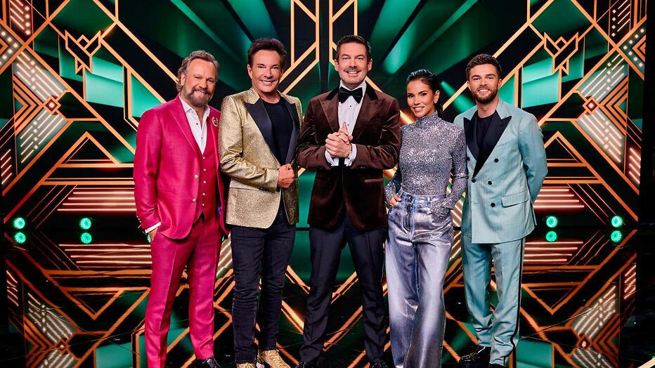 Nieuwe groepsfoto van The Masked Singer.