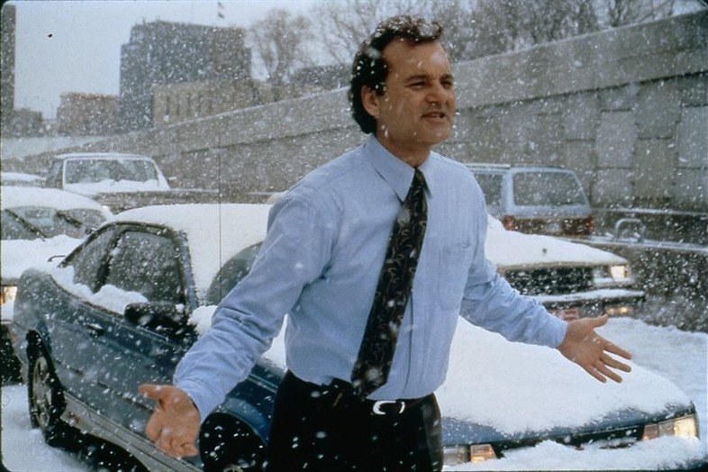 Bill Murray valt in herhaling Bill Murray valt in herhaling