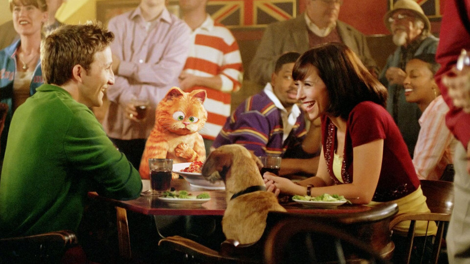 Breckin Meyer en Jennifer Love Hewitt in Garfield: A Tail of Two Kitties