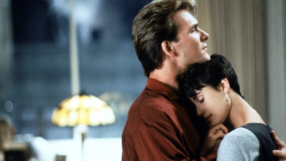 Patrick Swayze en Demi Moore in Ghost