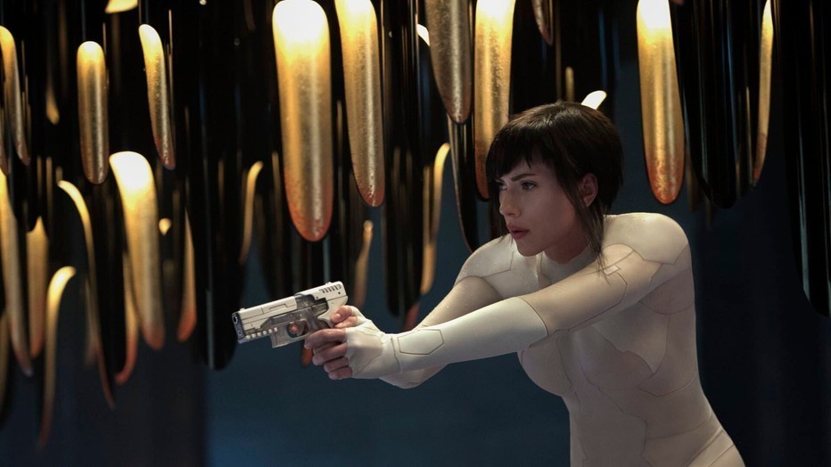 Scarlett Johansson in Ghost in the Shell