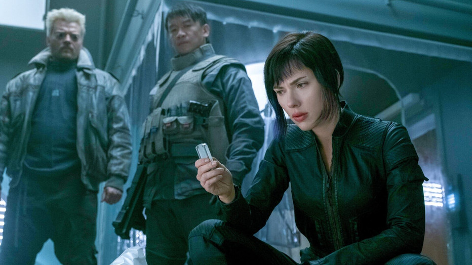 Scarlett Johansson in Ghost in the Shell