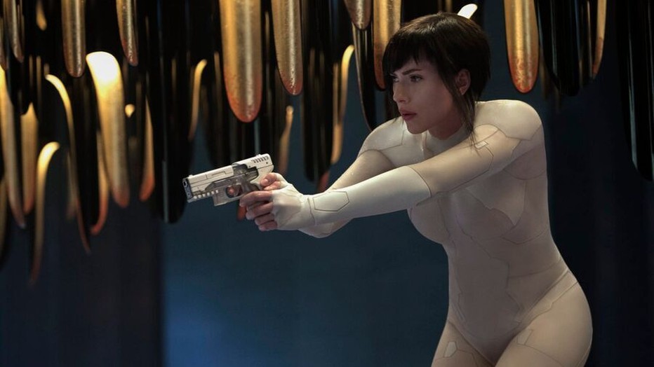 Scarlett Johansson in Ghost in the Shell