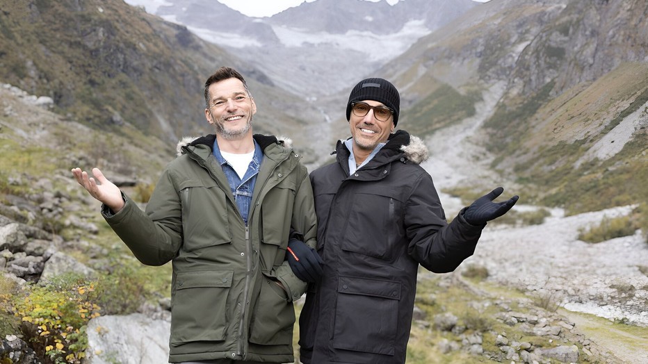 Gino D'Acampo en Fred Sirieix Gino D'Acampo en Fred Sirieix