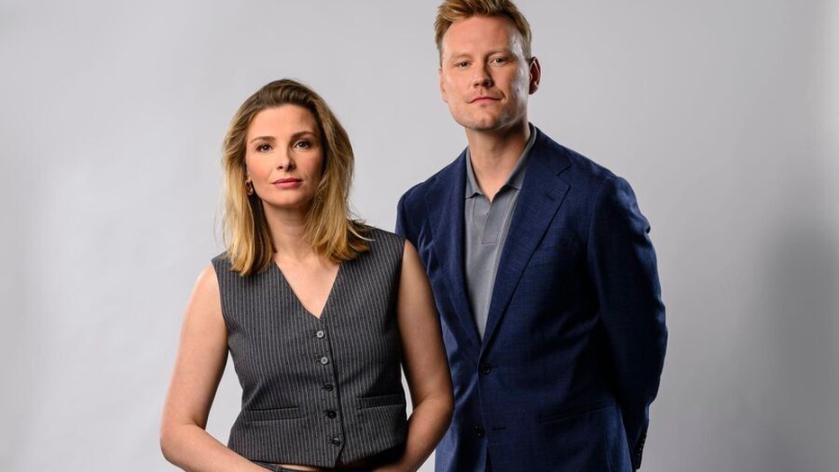 Sam Hagens en Welmoed Sijtsma voor Goedenavond Nederland