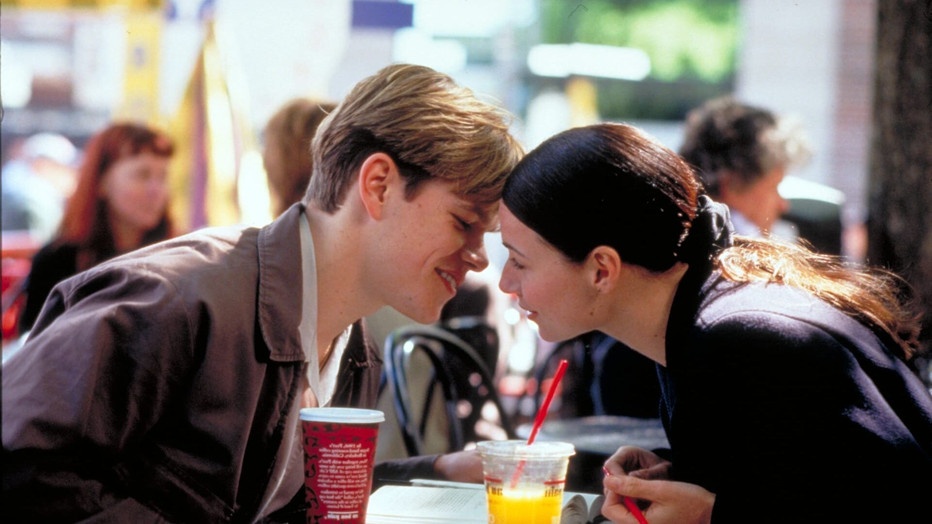 Minnie Driver en Matt Damon in Good Will Hunting