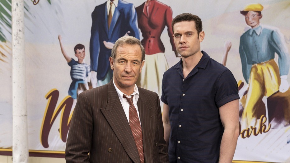 Robson Green & Tom Brittney Robson Green & Tom Brittney