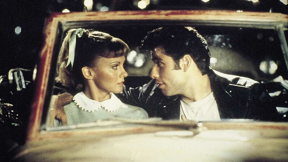 Olivia Newton-John & John Travolta in Grease Olivia Newton-John & John Travolta in Grease