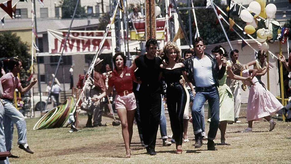Olivia Newton-John & John Travolta in Grease Olivia Newton-John & John Travolta in Grease