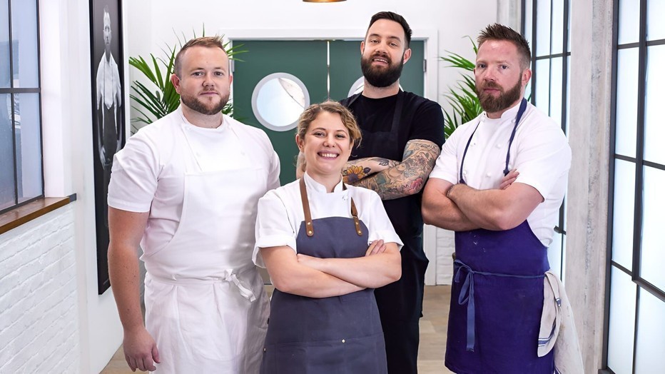 Niall Keating, Sally Abé, Alex Claridge, Dom Robinson Niall Keating, Sally Abé, Alex Claridge, Dom Robinson
