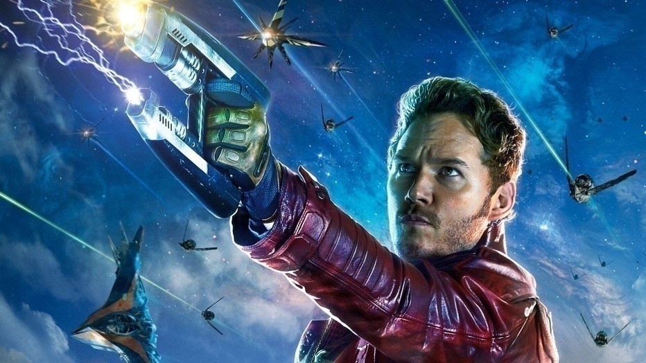 Chris Pratt in Guardians of the Galaxy