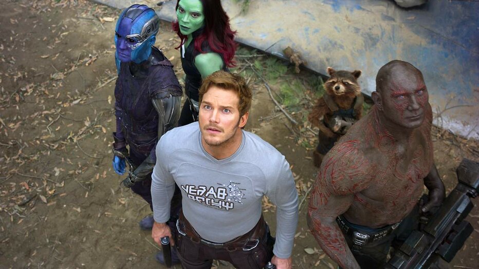Chris Pratt, Bradley Cooper en overige castleden Guardians of the Galaxy Vol. 2