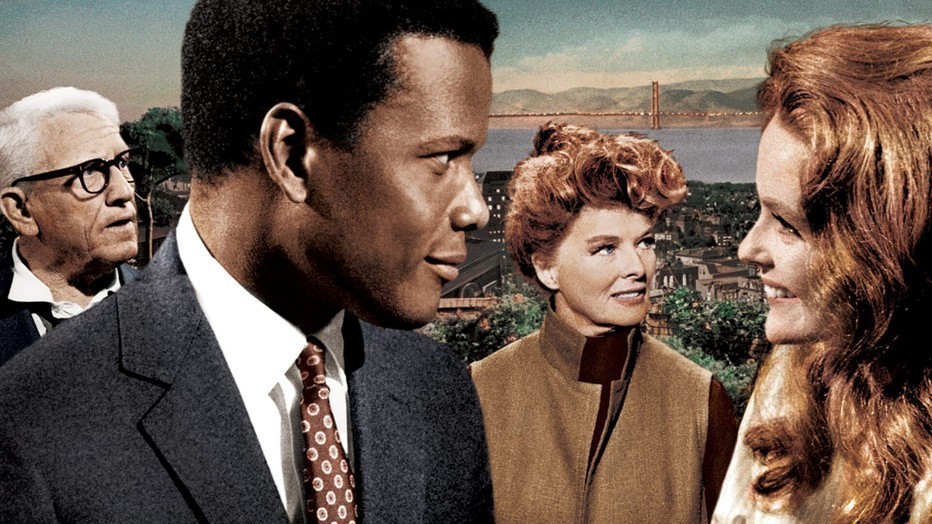 Sidney Poitier, Cecil Kellaway, Katharine Hepburn en Katharine Houghton