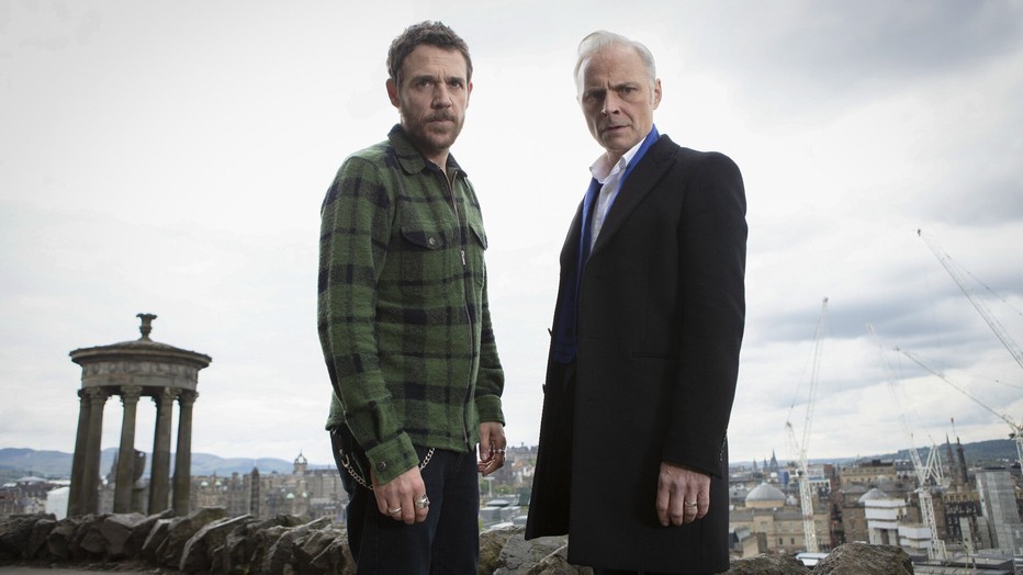 Mark Bonnar en Jamie Sives Mark Bonnar en Jamie Sives