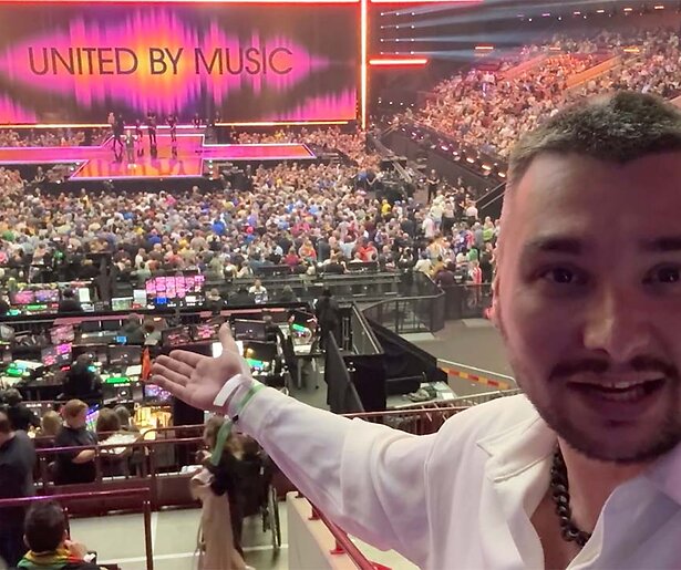 Zien: zo ging het eraan toe achter de schermen bij de eerste halve finale van het Songfestival