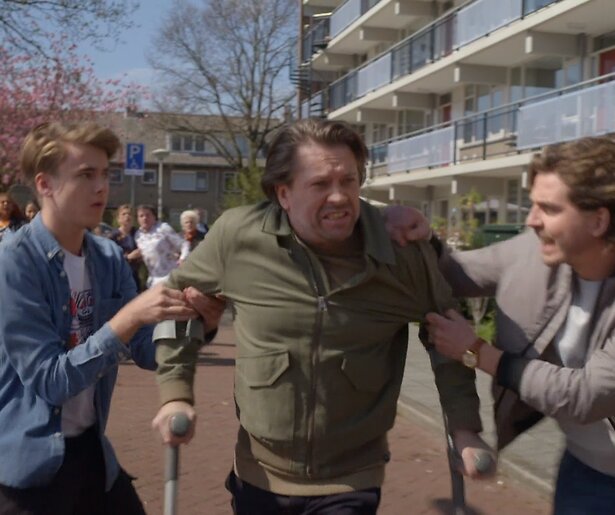 Zien: Zo filmde GTST de spectaculaire flatexplosie 