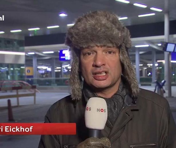 Wat is een snowmageddon zonder Gerri Eickhof?