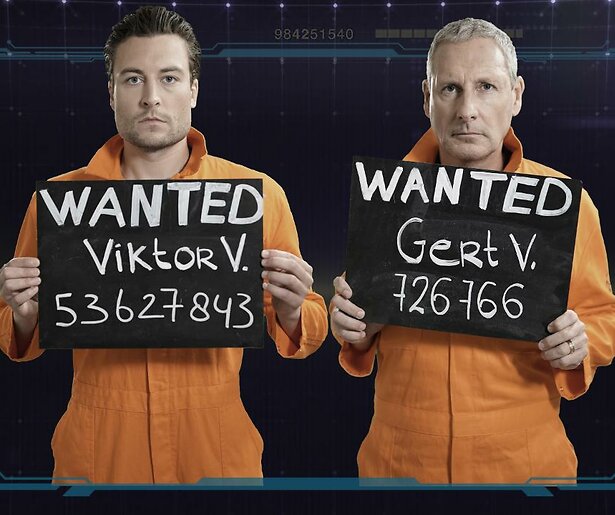 Gert en Viktor Verhulst op de vlucht in Het Jachtseizoen
