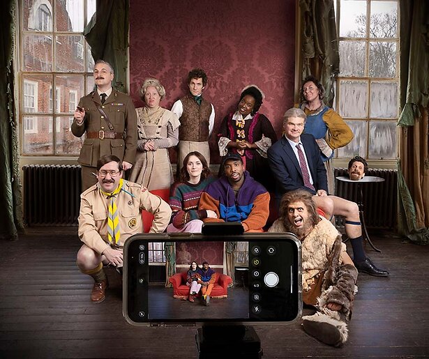 Geestige comedyserie Ghosts begint aan vierde seizoen bij BBC First