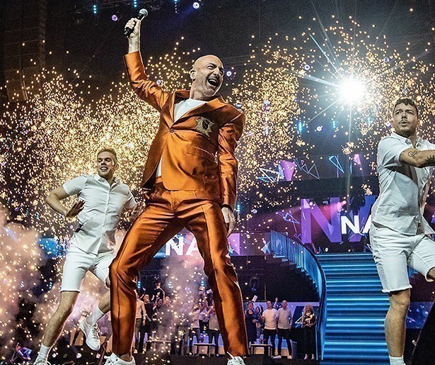 Ziggo Dome vol Songfestivalwinnaars