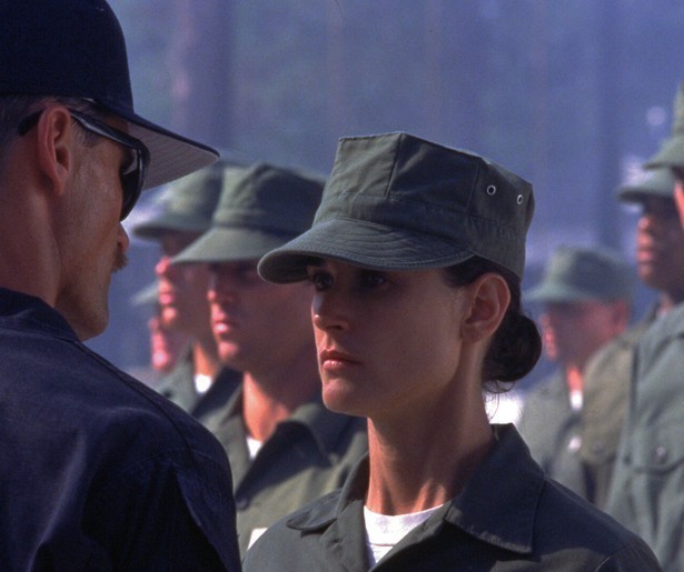 Demi Moore wil in het leger in G.I. Jane