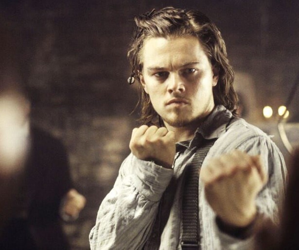 Leonardo DiCaprio knokt erop los met Daniel Day-Lewis in Gangs of New York