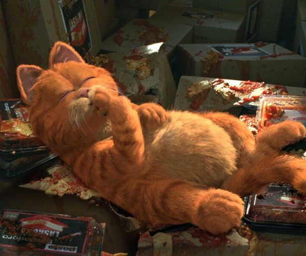 Garfield gaat geen fijne Eerste Kerstdag tegemoet 