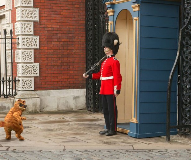 Garfield reist af naar Londen voor nieuwe avonturen in Garfield: A Tail of Two Kitties