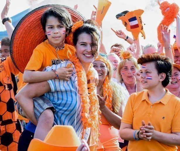 Iedereen heeft Oranjekoorts in Gek van Oranje